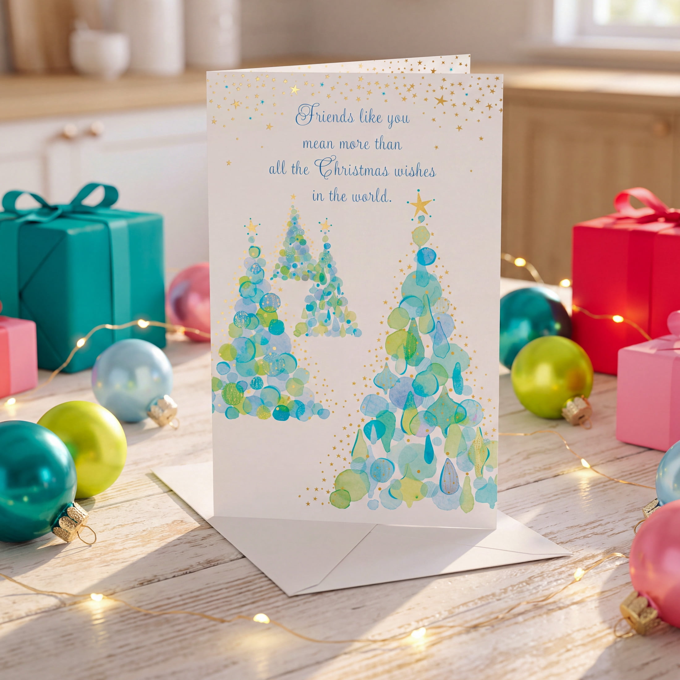 American Greetings Christmas Card for Friend (You Brighten the Season)