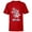 Red, variant on Mickey Mouse Red White Blue Tie Dye - Short Sleeve T-Shirt for Kids - Customized-Navy