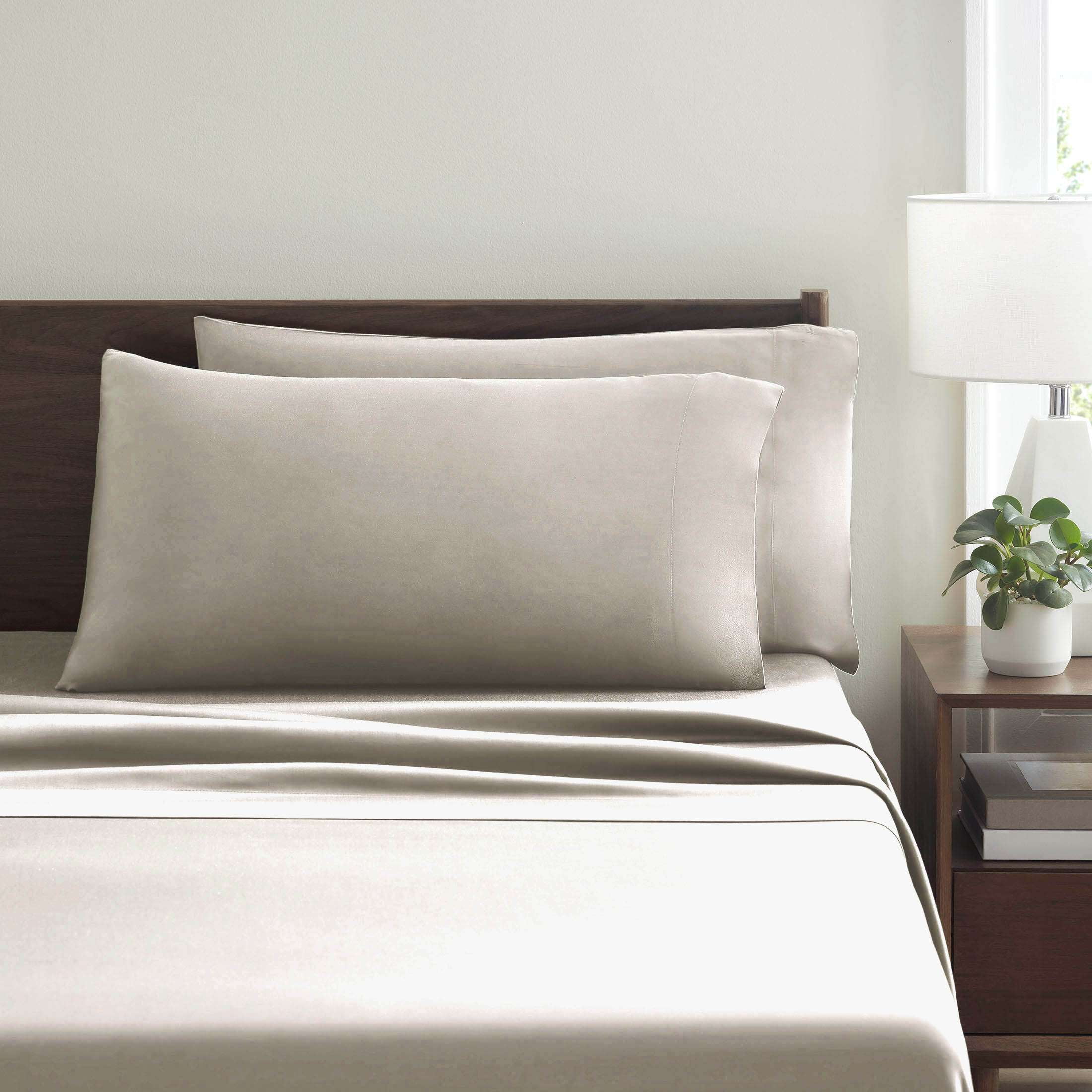 Allswell 4-Piece Soft & Silky Serenity 100% TENCEL™ Bed Sheets Set, Cream Glaze, King