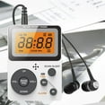 thumbnail image 1 of MesaSe Pocket AM FM Radio Portable with Stereo Earphone  Battery Operated Radio by 2 AAA  Manual Preset  Large Screen  Lock Key Walkman Radio  Sleep Timer  Mini Radio  Digital Radio(No Sp, 1 of 7