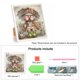 thumbnail image 5 of 5D DIY Parcial Especial en Forma Taladro Diamante Pintura Abuela 30x30cm, 5 of 9