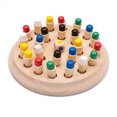 thumbnail image 1 of Jeu d'Échecs en Bois Mémoire, 1 of 5
