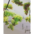thumbnail image 5 of LUDLZ Artificial Plastic Grapes (36 Count), Green, 5 of 7