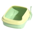 thumbnail image 1 of GROWTH TANK Cat Litter Box Anti Splashing Open Toilet Litter Pan Sand Box Container 49.4cmx39.7cmx20.7cm, 1 of 9