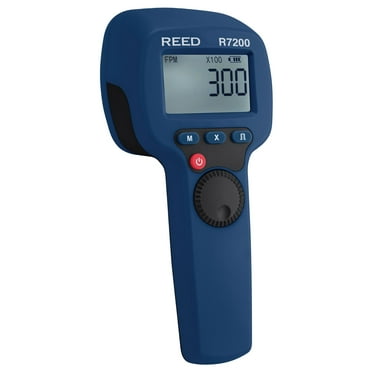 Reed Instruments Stroboscope,PistolGrip,1 fpm, +/-0.001%  R7200