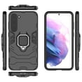 thumbnail image 4 of for Samsung Galaxy S25 Case,Heavy Duty Armor Dual Layer Military Grade Protective TPU Bumper Magnetic Finger Ring Kickstand Shockproof Dustproof Non-Slip Slim Back Phone Cover,Black, 4 of 8