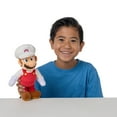 thumbnail image 6 of Nintendo Super Mario 9 inch Fire Mario Plush Toy Figure (Selections May Vary), 6 of 6