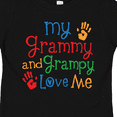 thumbnail image 4 of Inktastic My Grammy and Grampy Love Me Boys or Girls Toddler T-Shirt, 4 of 5