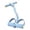 Blue, variant on Gobehebe Multifunction Tension Rope With Elastic Resistance Bands Pedal Resistance Band For Abdomen Waist Arm Leg Stretching & Fitness Training Blue
