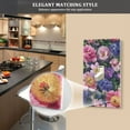 thumbnail image 5 of Yayeee Blank Wall Plate Cover 1-Gang 4.5"x2.7" Home Unused Decorative Outlet, Soft Pinks Flowers, 5 of 7