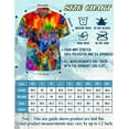 thumbnail image 2 of Colorful Bighorn Sheep Hawaiian Shirt for Men, Button Down Summer Beach Short Sleeve, S-5XL, 2 of 4