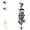 Hummingbird, variant on Vintage Colorful Hummingbird Wind Chime with Metal Tubes and Bells, Weather Resistant Hanging Garden Bells, Waterproof Soft Deep Tone Memorial Windchimes for Patio Porch Balcony Garden