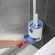 thumbnail image 4 of Toilet Brush Set Toilet Brushes & Holders Set de Cepillos de Inodoro Tpr con Cabeza de Cepillo Pequeña, Punzón Montado en la Pared para Inodoro - Cepillo de Inodoro Montado en la Pared con Bandeja de, 4 of 7