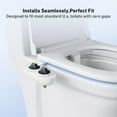thumbnail image 4 of Bidet Attachment for Toilet，Ultra-Thin Toilet Sprayer，Non-Electric Dual-Nozzle Design (Female Front/Rear Cleansing)，Adjustable Water Pressure，Easy to Install，Toggle Switch, 4 of 7
