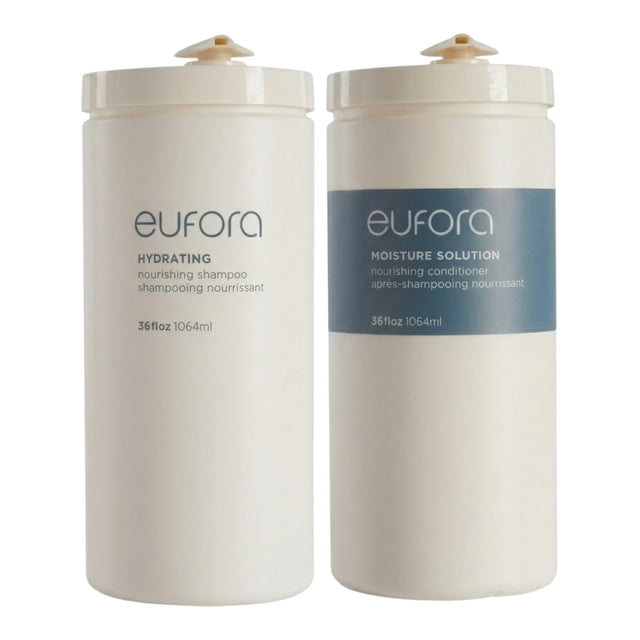 Eufora Hydrating Shampoo & Moisture Solution Conditioner 36 Oz Set