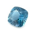 thumbnail image 5 of Certified Genuine 1.25 Carat London Blue Topaz Cushion Shape Mixed Cut 6x6 mm Loose Gemstone December Birthstone, 5 of 7