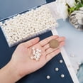 thumbnail image 5 of 500pcs Plastic European Creamy White Big Hole Plastic Imitation Round Pearls Loose Rondelle Spacer Beads for DIY Dreamcatcher Jewelry Making Hole: 2.7 mm, 5 of 9