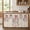 Light Beige, variant on Coastal Christmas Cabinet Curtain 28"Wx51"L, Dustproof Storage Cabinet Curtain with Self Adhesive Tape, Xmas Balls Nautical Starfish Tall Pantry Cover Drape for Kitchen, Laundry Room, Utility Closet
