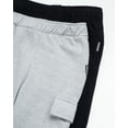 thumbnail image 7 of RBX Girls Sweatpants Soft Athletic Fleece Wide Leg Jogger Sweatpants for Girls 2 Pack, 7 of 7