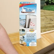 Home Goods - Twin Draft Guard for Doors & Windows Interior Stops Heat and Cold Air - Brown