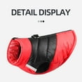 thumbnail image 7 of Dog Coats Pet hoodie Windproof Snow Clothes Wateproof Warm Cold Weather Harness Dogs Jacket, 7 of 7