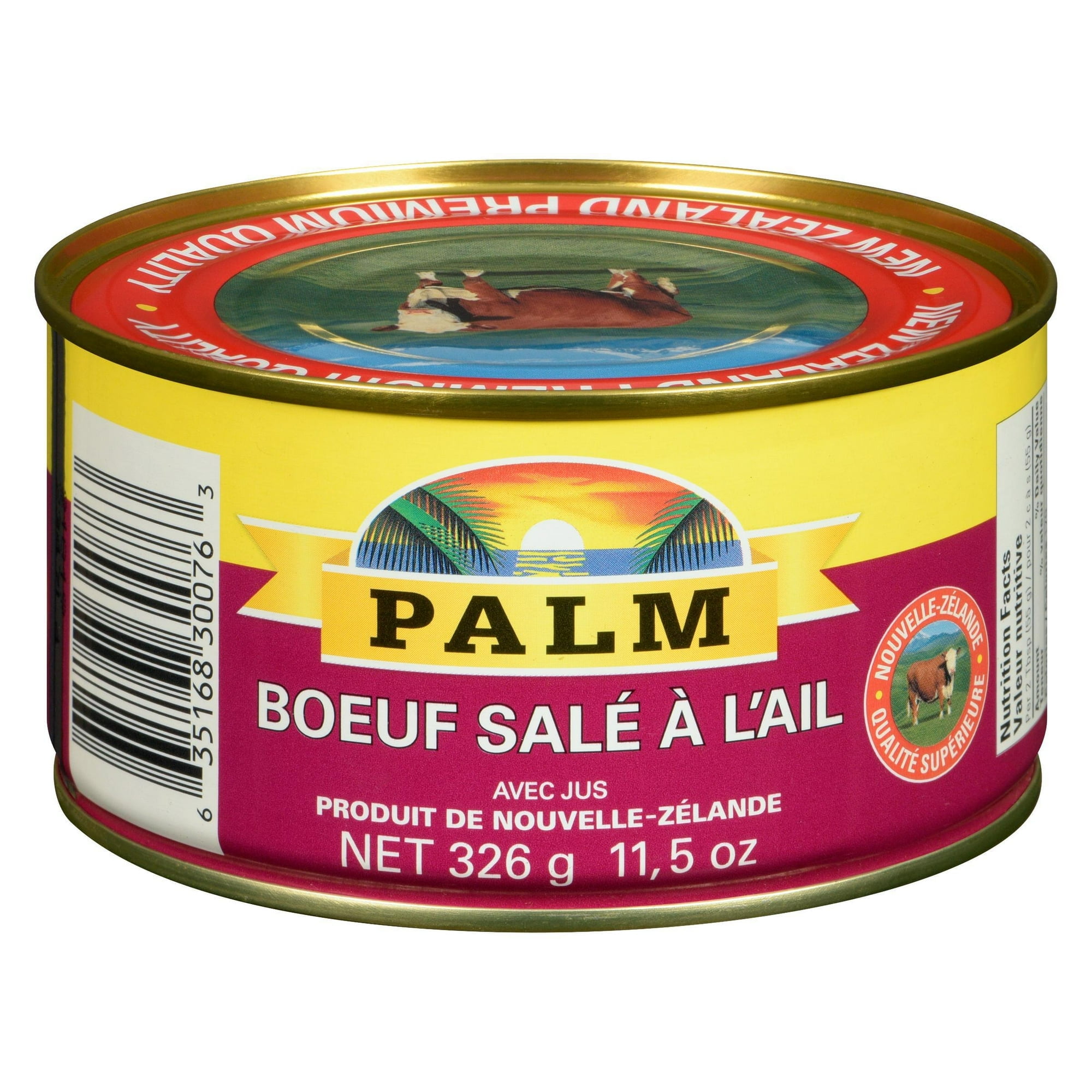 Palm Bœuf Salé à l'Ail avec Jus