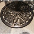 thumbnail image 4 of Cambria Cast Aluminum Brown 3-piece Bistro Bar Set, 4 of 5