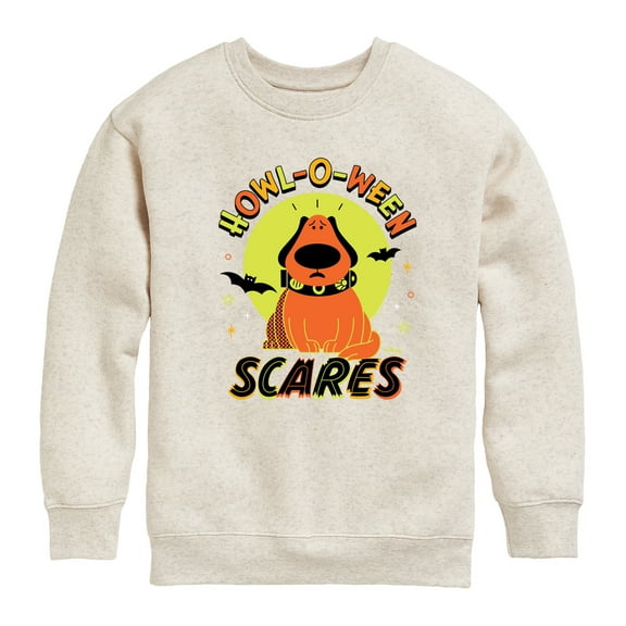 Disney - Up - Howl-O-Ween Scares - Toddler & Youth Crewneck Fleece Sweatshirt
