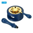 thumbnail image 3 of Uxcell Wax Seal Kit, 1 Set Wax Seal Warmer Melting Spoon Wax Seal Stamp Handle Melt Stove Pot, Blue, 3 of 6