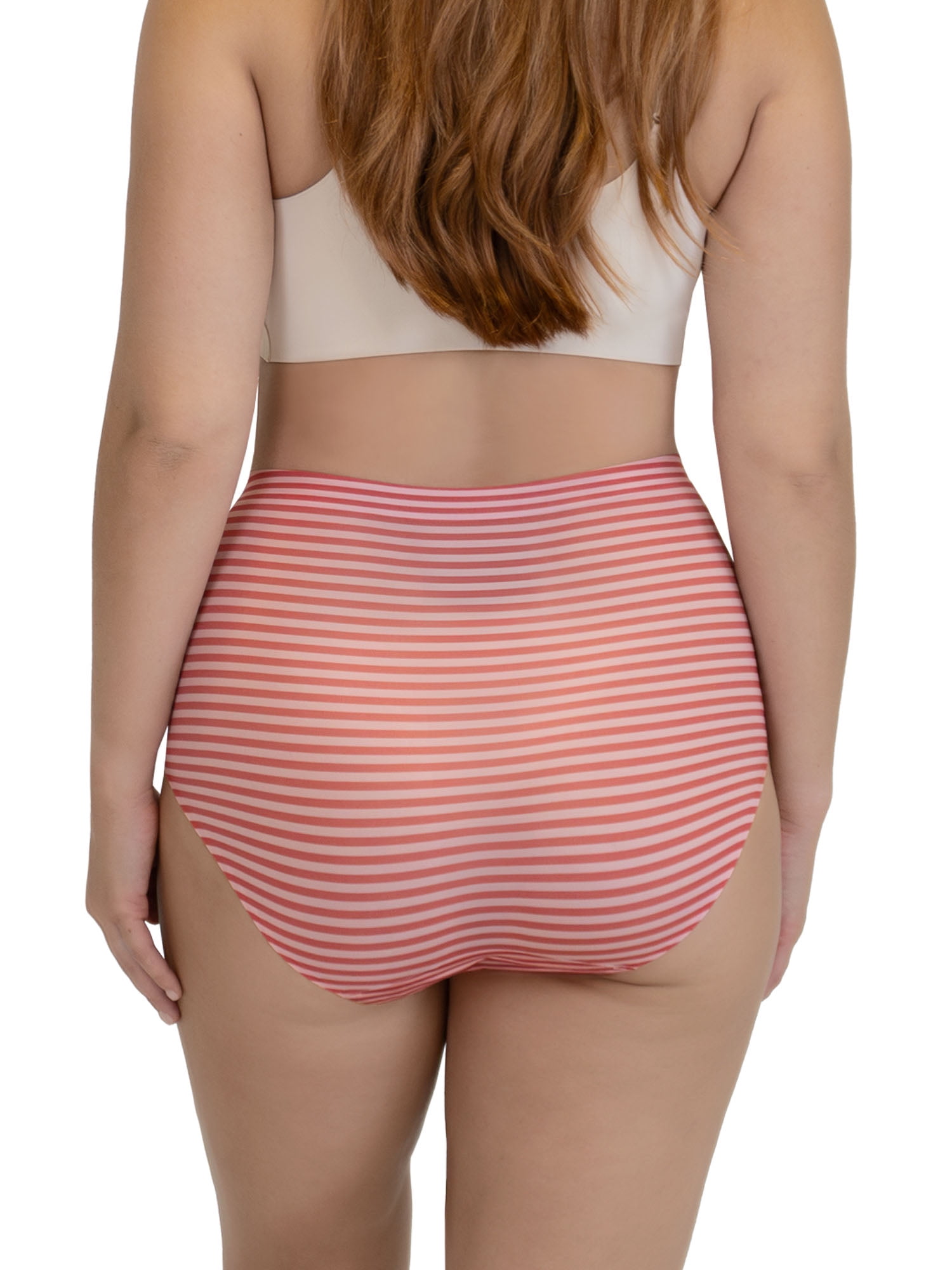 No Boundaries High-Rise Brief Moderate Absorbency Period Underwear, 2-Pack, Women’s XS-XXL