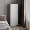 thumbnail image 1 of Home 3 Doors Closet System Engineered Wood White, 1 of 8