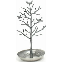 Gumdrop Tree, Gumdrop Christmas Metal Ornaments, Vintage Candy Centerpiece,Retro Holiday Tabletop Decor, Candy Themed Party Supplies (Silver)