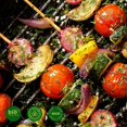 thumbnail image 3 of 1000 Brochettes en bois de 15 cm et de 2,5 mm de diamtre. Brochettes et btons en bois de bambou pour les grillades, les barbecues, la viande et les l, 3 of 5