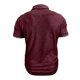 thumbnail image 5 of Eres Más Que una Camisa de Puntuación de Prueba Hombres de Color Sólido Moda Casual Botón Bolsillo de Manga Corta Camisa de Blusa de Cuello de Vuelta, 5 of 7
