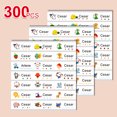 thumbnail image 1 of Customizable Transparent Waterproof Labels for Office Supplies School Stationery Bottles Lunch Box Toys Small Size, 1 of 7