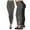 Grey/Grey/Black/Black, variant on 4 Pack Women's Warm Winter Fleece Lined wide elastic waistband Thermal Leggings with Flattering Front Seam