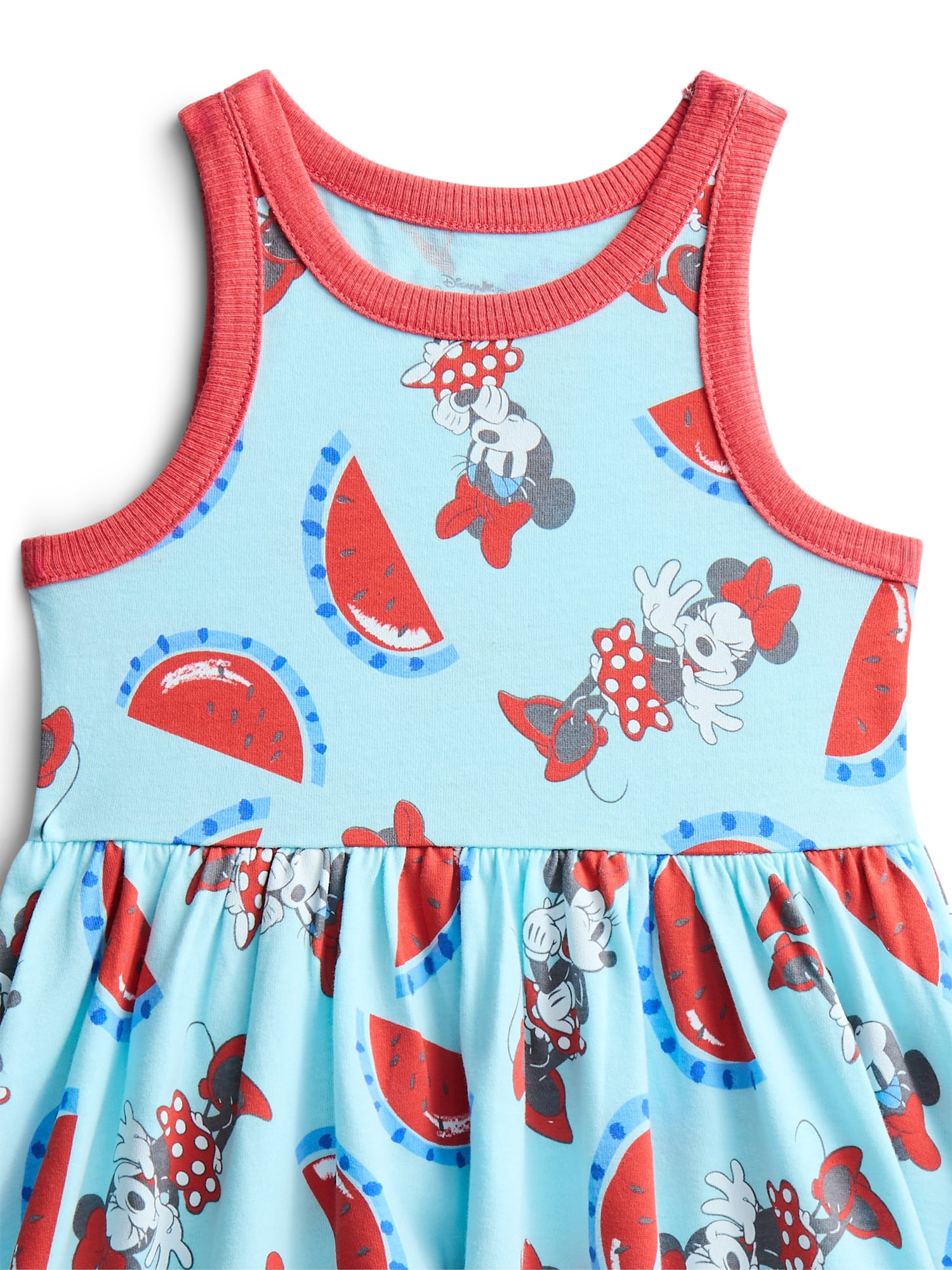 Minnie Mouse Toddler Girls Allover Print Graphic Tank Dress, Sizes 12M-5T