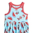 thumbnail image 6 of Minnie Mouse Toddler Girls Allover Print Graphic Tank Dress, Sizes 12M-5T, 6 of 7