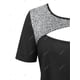 thumbnail image 4 of Camiseta con Puntilla Escotada de Talla Extra Rosegal  Camisetas tallas grandes, 4 of 5