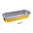 thumbnail image 1 of Caja De Lata De Freidora De Aire Freidora de aire desechable Bandeja de lata Papel de aluminio Caja de lata para hornear Sartén para barbacoa (Oro 10 piezas) Ndcxsfigh Libre de BPA, 1 of 8