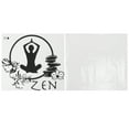 thumbnail image 1 of Pegatina de PVC con diseño de yoga zen para pared, meditación, dormitorio, decoración del hogar, regalo para amantes del yoga, 1 of 14