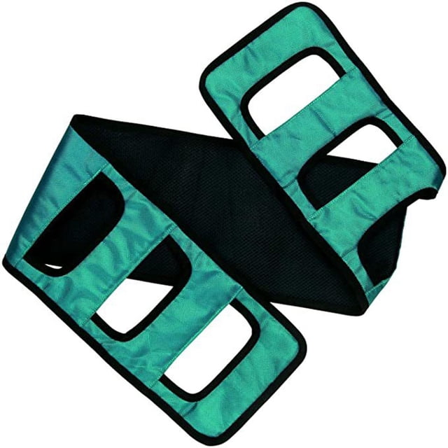 Transferencia de cinturón de desde automóvil, silla de ruedas, de transferencia Correa de malla Transferencia Cinturón de , Verde Sunnimix cinturón de transferencia de pacientes