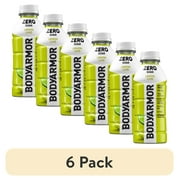 (6 pack) BODYARMOR Zero Sugar Lemon Lime Electrolyte Sports Drink Bottle, 16 fl oz