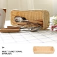 thumbnail image 3 of PAMINGONO 2Ud Cesta Tejida Para Cubiertos Almacenamiento En Y Cocina, 3 of 7