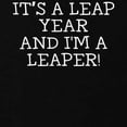 thumbnail image 3 of CafePress - It's A Leap Year And I'm A Leaper Sweatshirt - Zip Hoodie, Classic Hooded Sweatshirt with Metal Zipper, 3 of 4