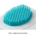 thumbnail image 6 of Safety 1st 2-In-1 Rubber Cradle Cap Baby Brush and Comb, Arctic, 6 of 9