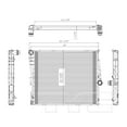 thumbnail image 3 of TYC 2771 Radiator Assembly For 04-06 BMW X3, 3 of 4