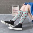 thumbnail image 3 of Lsque Watermelon Printed Crew Socks Men's Women's LightWeight Thin Casual Calf Socks ,Knee High Socks,Cotton Socks, 3 of 9