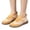 Yellow, variant on YOUYEDIAN Sneakers for Women Versatile Non Slip Comfy Flat Sport Sneakers Fashion Round Toe Casual Breathable Mesh Walking Shoes