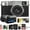 Silver, variant on FUJIFILM X100VI Digital Camera (Black) (16821913) + 64GB Card + Card Reader + NP-W126 Battery + Charger + Corel Photo Software + Case + Flex Tripod + Memory Card Wallet + Cleaning Kit + Cap Keeper